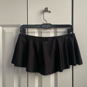 Frankies Bikinis Izabella Shine Bikini Bottom Skirt